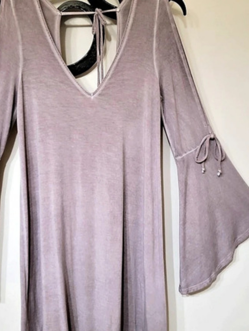 American Eagle Outfitters Bell Sleeve Tunic Pink Size Medium Like New